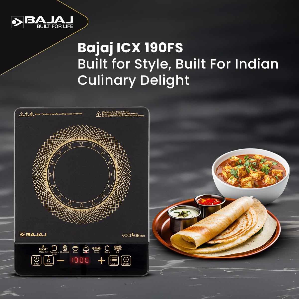 Bajaj ICX 190FS Induction Stove